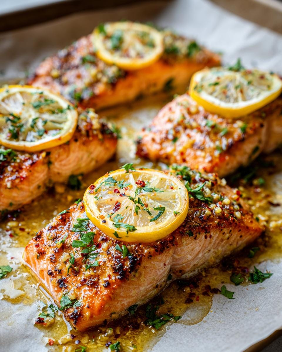 Amazing 30-Min Baked Lemon Garlic Salmon