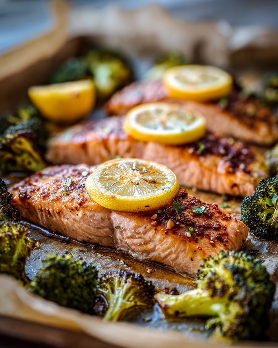 Perfect Sheet Pan Salmon with Broccoli in 30 Mins