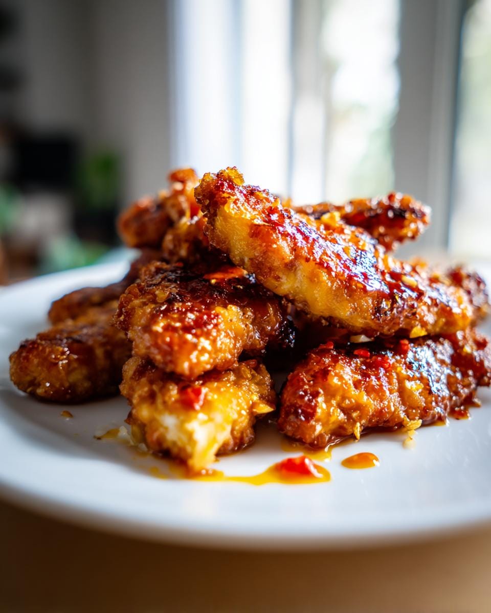 Perfect Spicy Honey Chicken Tenders in 35 Mins