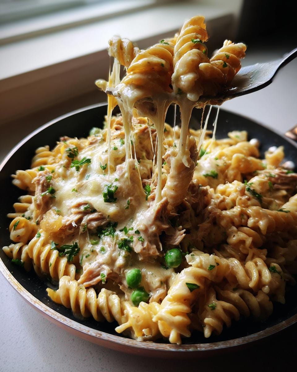 Easy tuna noodle skillet in 30 minutes