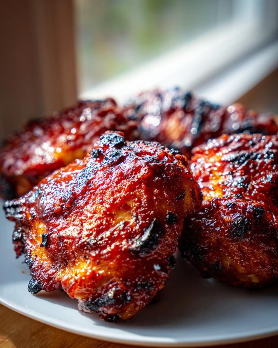 Perfect Air Fryer BBQ Chicken Thighs in 25 Min