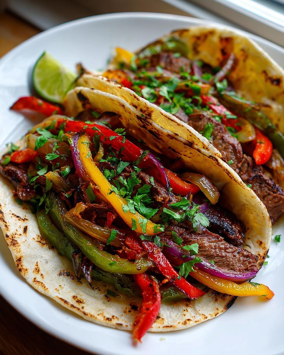 Amazing Blackstone Steak Fajitas in 25 Mins