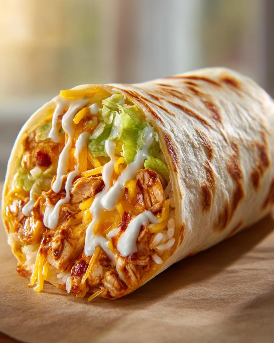 30 Min Easy Chicken Avocado Ranch Burritos