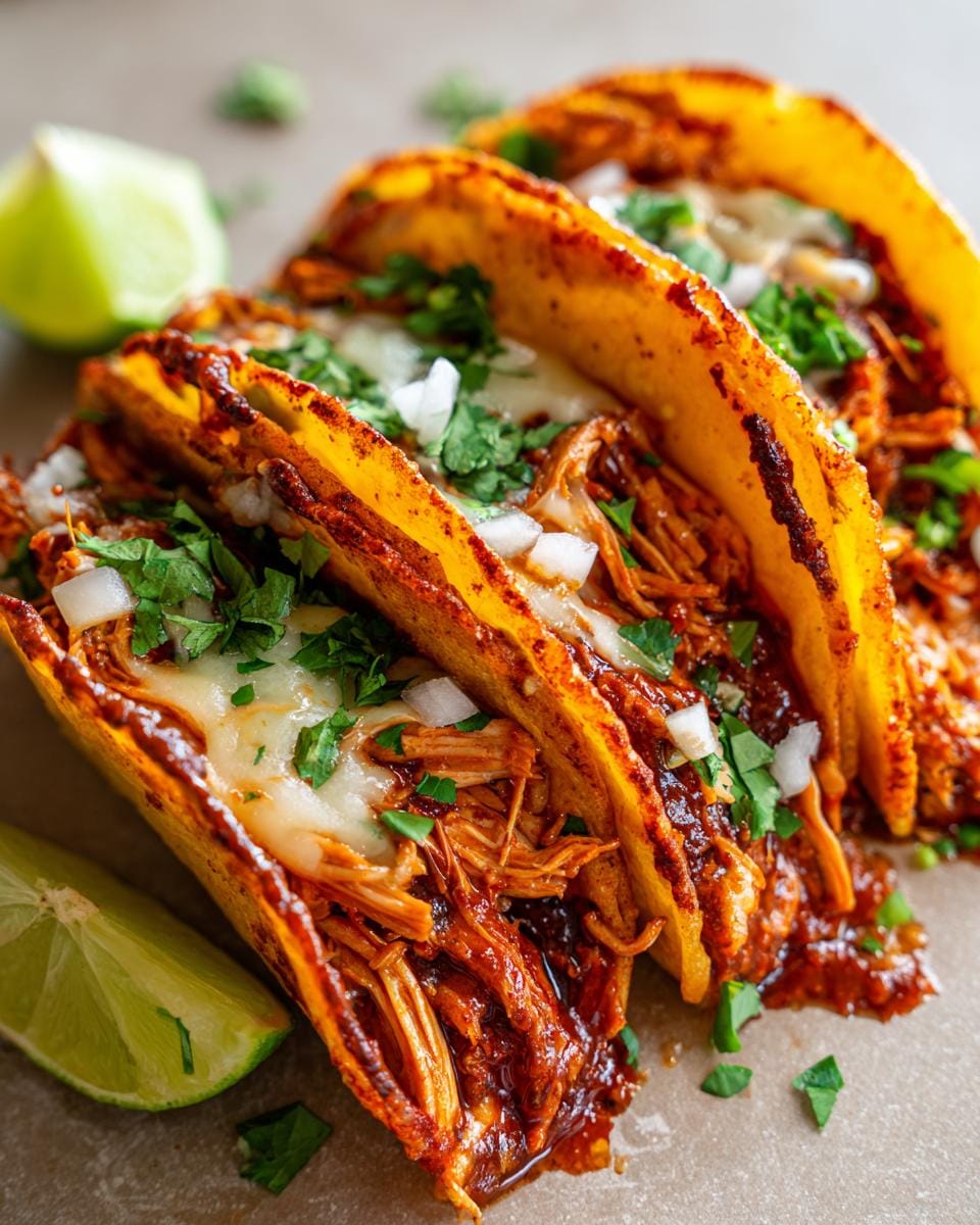 Amazing Chicken Birria Tacos in 45 mins