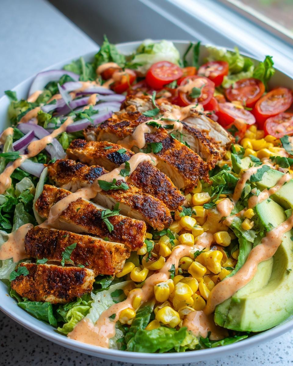 Amazing Chipotle Lime Chicken Salad in 30 Mins
