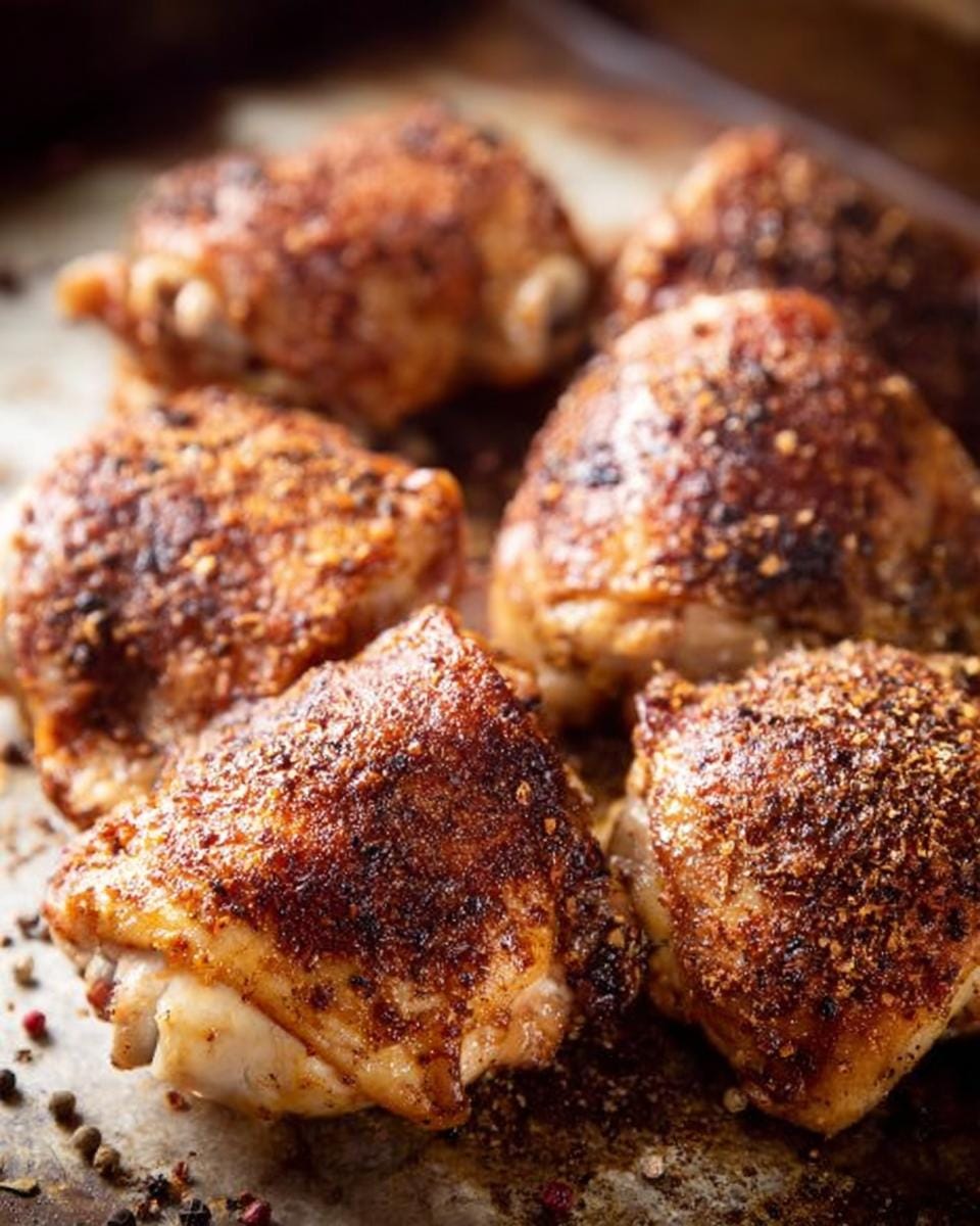 Crispy Baked Chicken Thighs: 40 Min Delight