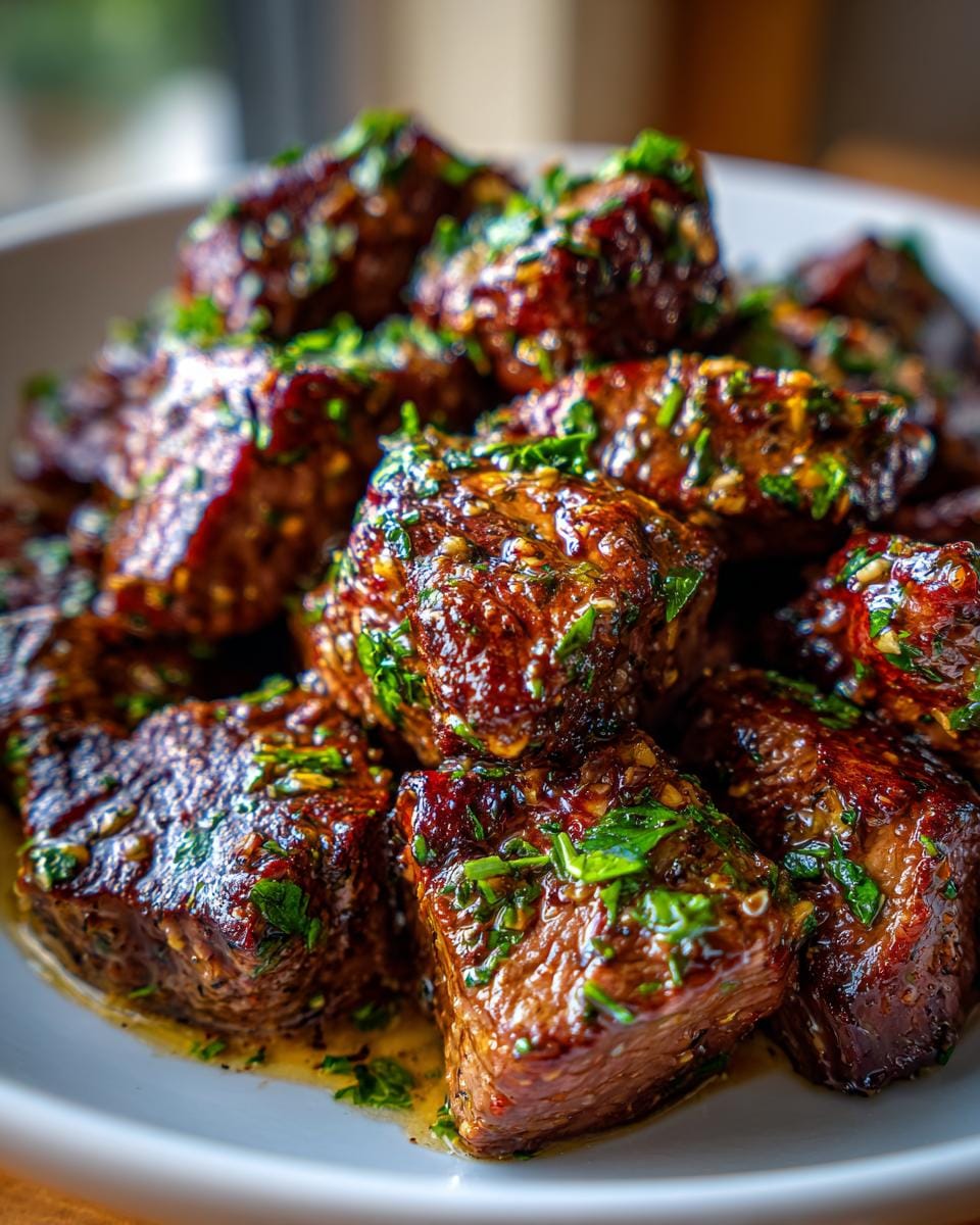Amazing 20-Minute Garlic Steak Bites