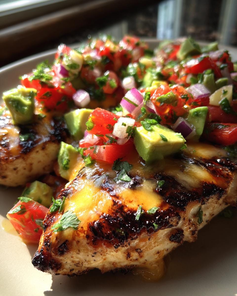Amazing 30-Min Grilled California Avocado Chicken