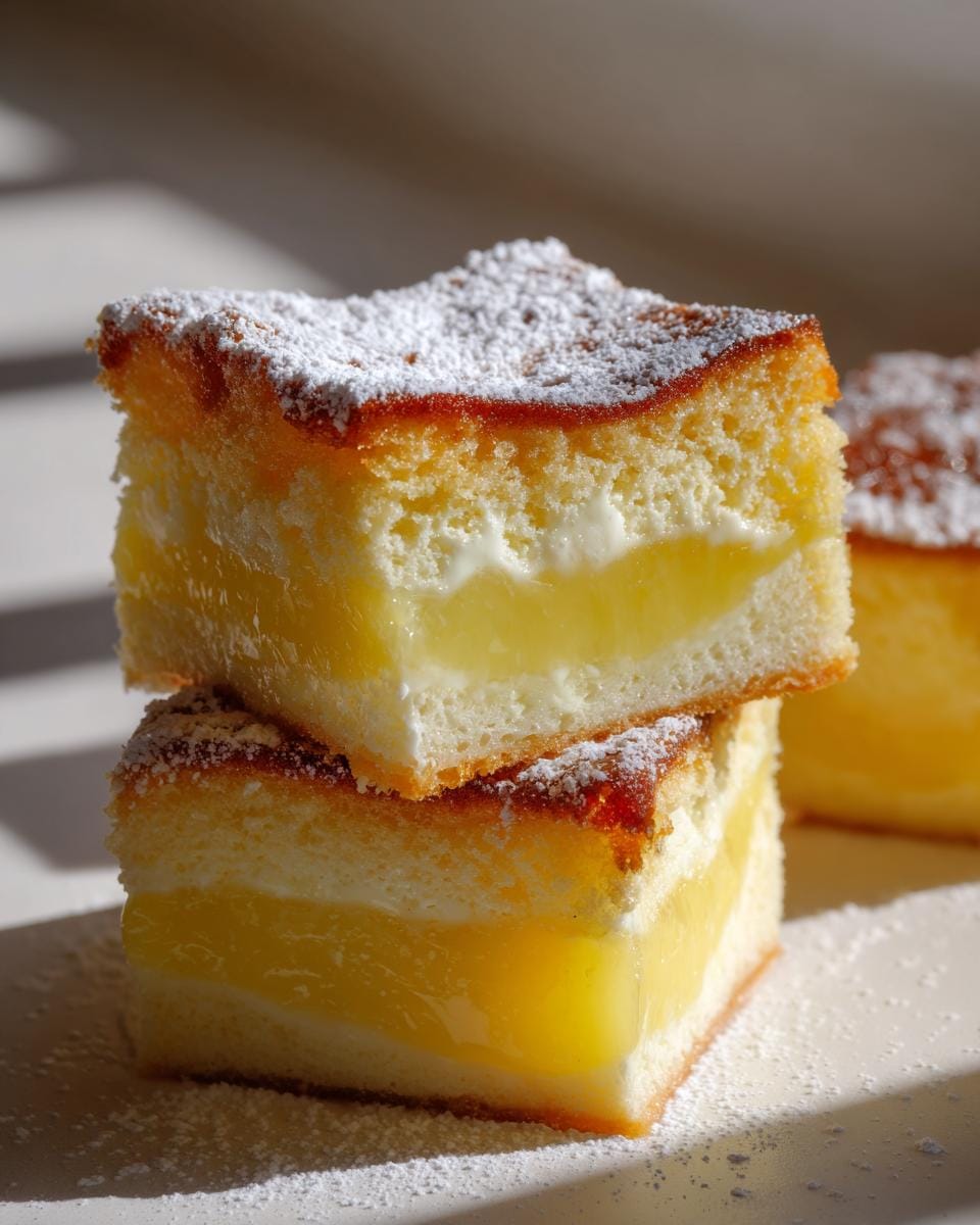 Amazing lemon custard cake recipe: 45 mins