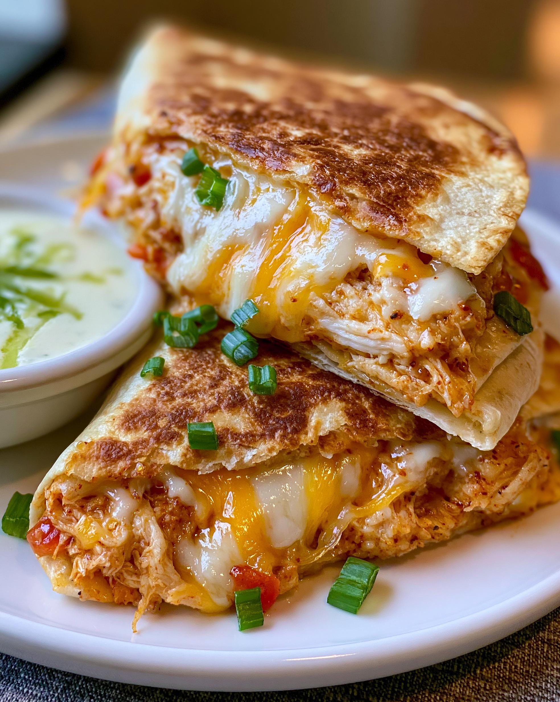 25-Minute Chicken Quesadilla Recipe with 36g Protein