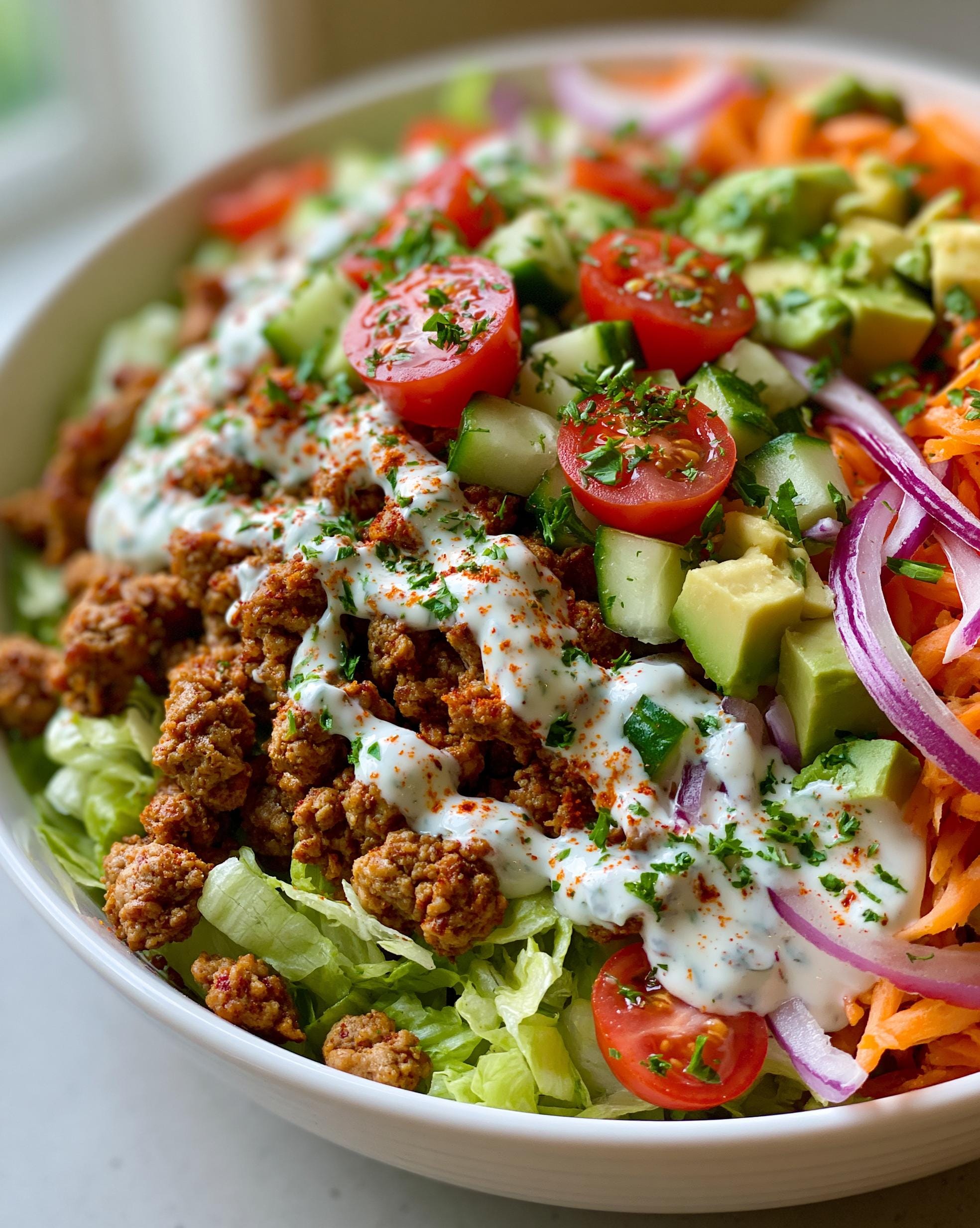 30-Min Ground Turkey Bowl with 30g Protein