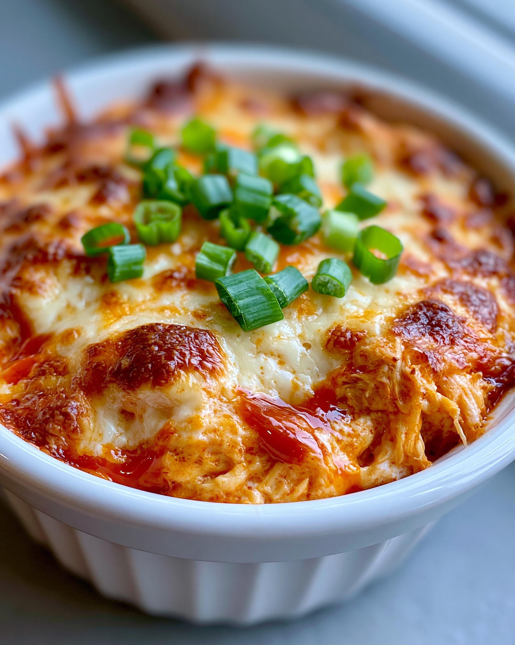30-Min High Protein Buffalo Chicken Dip