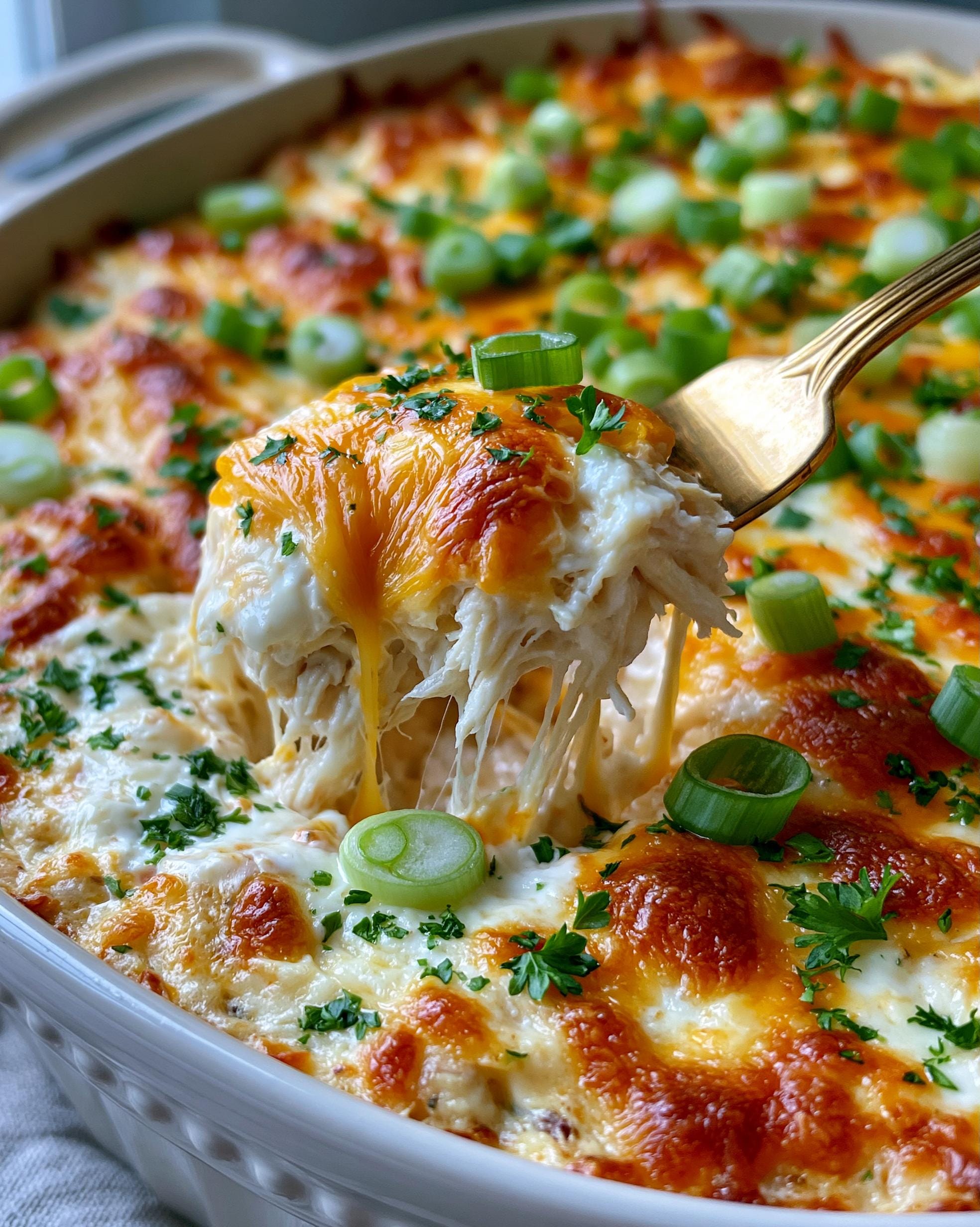 High Protein Chicken Ranch Dip Recipe with 28g Protein