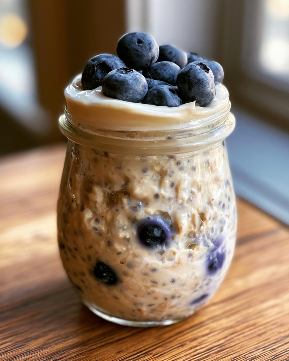 31g Protein High Protein Overnight Oats