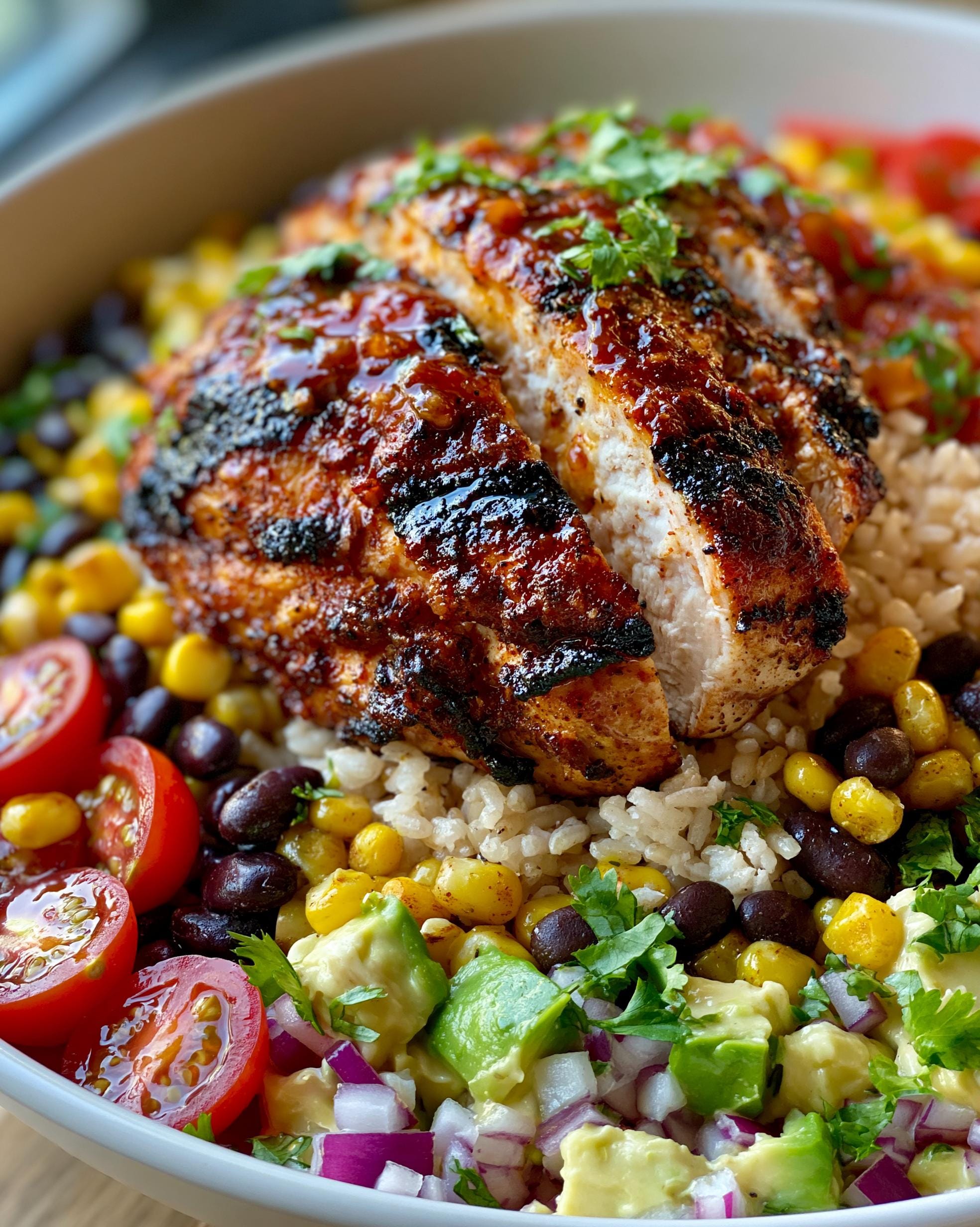 Perfect 30-Minute Southwest Chicken Corn Bowl